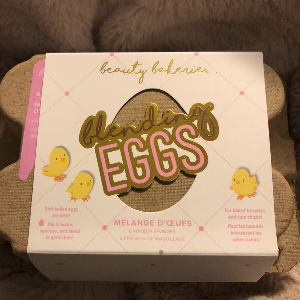 NEW Beauty Bakerie blending eggs